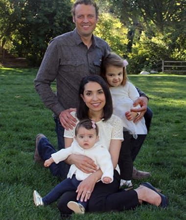 Dr. Maha Sidhom with her family